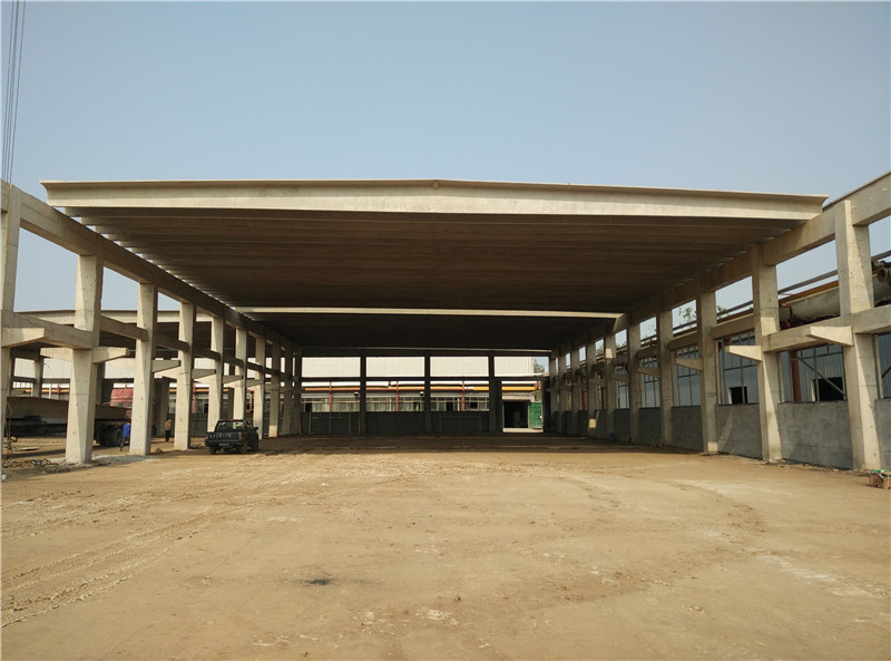 北京纺织车间双T板吊装